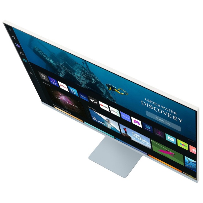 Smart Oθόνη Samsung Μ80B M8 VA HDR 32" 4K 60Hz S32BM80BUU με Web Κάμερα και Ηχεία