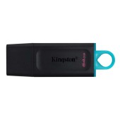 Kingston DataTraveler Exodia 64GB USB 3.2 Μαύρο DTX/64GB