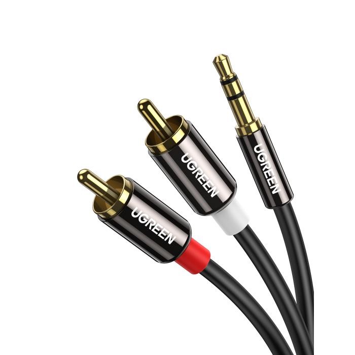 Καλώδιο Jack Ugreen AV116 3.5mm male - RCA male 3 μέτρα