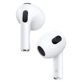 Ασύρματα Ακουστικά Bluetooth Apple AirPods 3rd Generation με θήκη φόρτισης Lighting Charge Λευκό MPNY3ZM/A