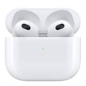 Ασύρματα Ακουστικά Bluetooth Apple AirPods 3rd Generation με θήκη φόρτισης Lighting Charge Λευκό MPNY3ZM/A