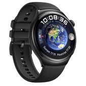 Smartwatch Huawei Watch 4 46mm Ανοξείδωτο Ατσάλι με eSIM Μαύρο 6941487291847