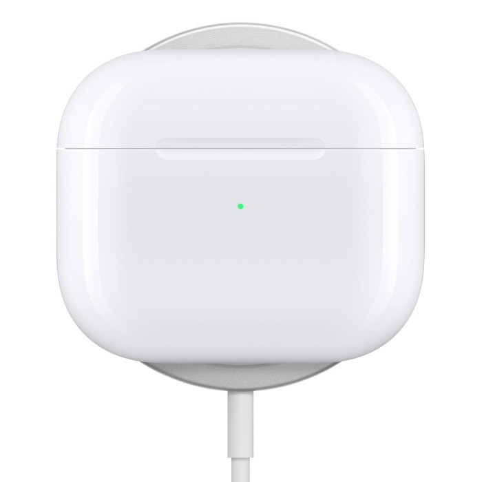 Ασύρματα Ακουστικά Bluetooth Apple AirPods 3rd Generation με θήκη φόρτισης Lighting Charge Λευκό MPNY3ZM/A