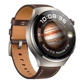 Smartwatch Huawei Watch 4 Pro 48mm Ανοξείδωτο Ατσάλι με eSIM Καφέ 6941487291854