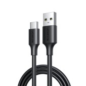 Καλώδιο Φόρτισης Ugreen US184 USB-C male - USB-A male 1 μέτρο Μαύρο