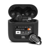 Ασύρματα Ακουστικά Bluetooth JBL Tour Pro 2 με έξυπνη θήκη φόρτισης Μαύρο JBLTOURPRO2BLK