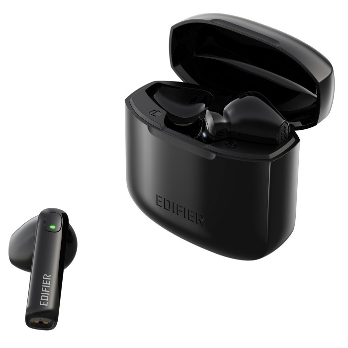 Ασύρματα Ακουστικά Bluetooth Edifier W200T Mini με θήκη φόρτισης Μαύρο